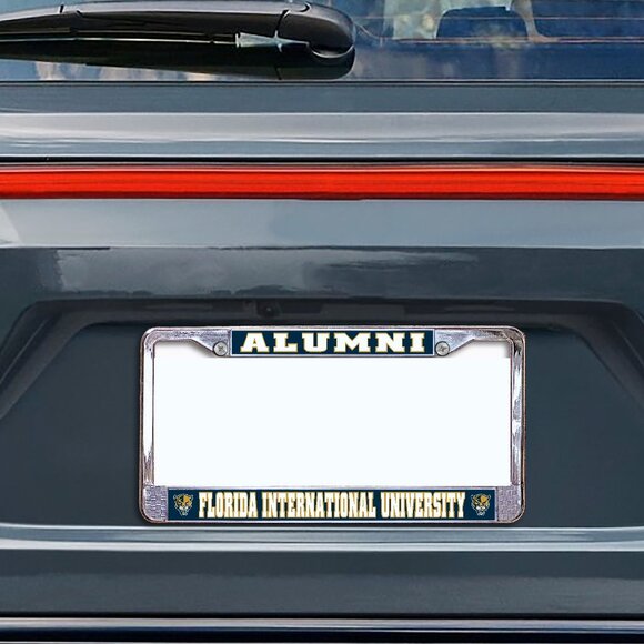 FIU Florida International Alumni Metal Tag Frame (Officially Licensed Product) - Picture 1 of 2